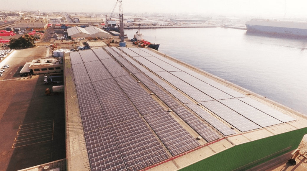 Proyecto distribuidor de 25,8 MW para Dubai Global Port Group, Dubai
